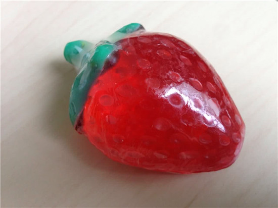 Handmade Strawberry Shaped Fruit Soap Strawberry Scent