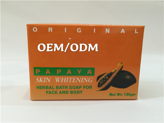 Original Papaya Skin Whitening Herbal Soap  (135 g)