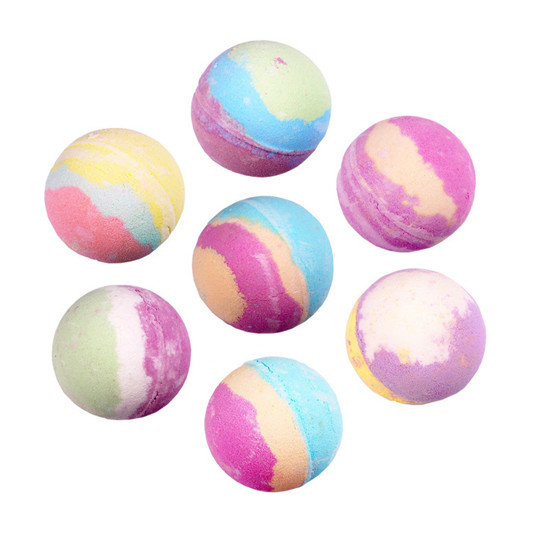 Lavender & Strawberry Bath Bomb Moisturizes Dry Sensitive Skin