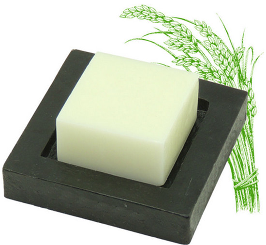 cold process handmade rice soap ,whitening,Facial soap