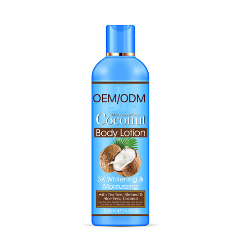 Coconut lightening body milk in 10days