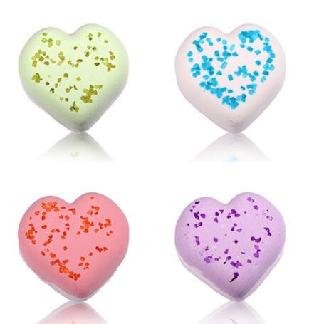 Heart and flower scent Bath bomb/Bath fizzer