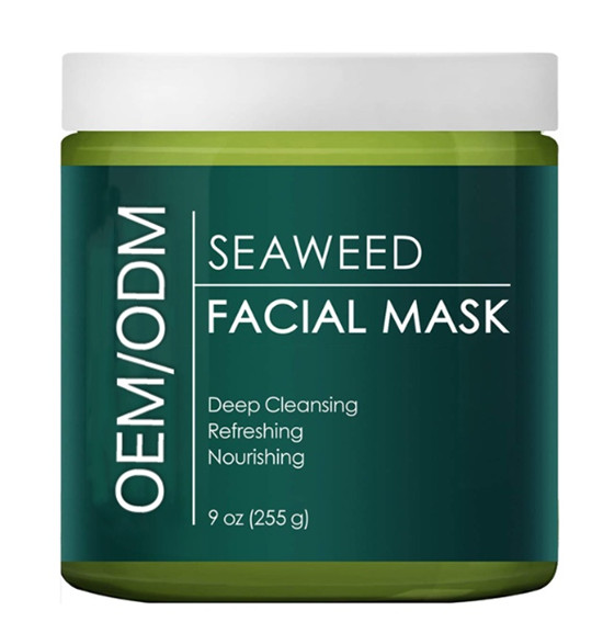 Oem Odm  Natural Seaweed Mud Mask Deep  Face Cleansing Face Mud Mask Clay Mask